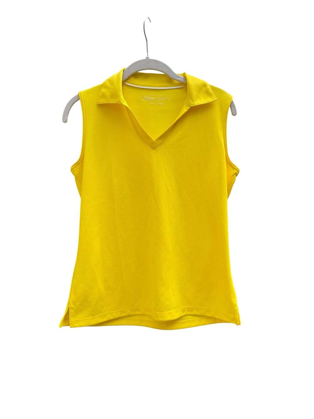 Lady Hagen Sleeveless V-Neck Athletic Golf Polo Shirt